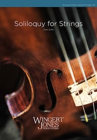 Soliloquy for Strings Orchestra sheet music cover Thumbnail